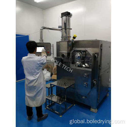 China Dry granulation roller compactor for pharmaceutical powder Supplier